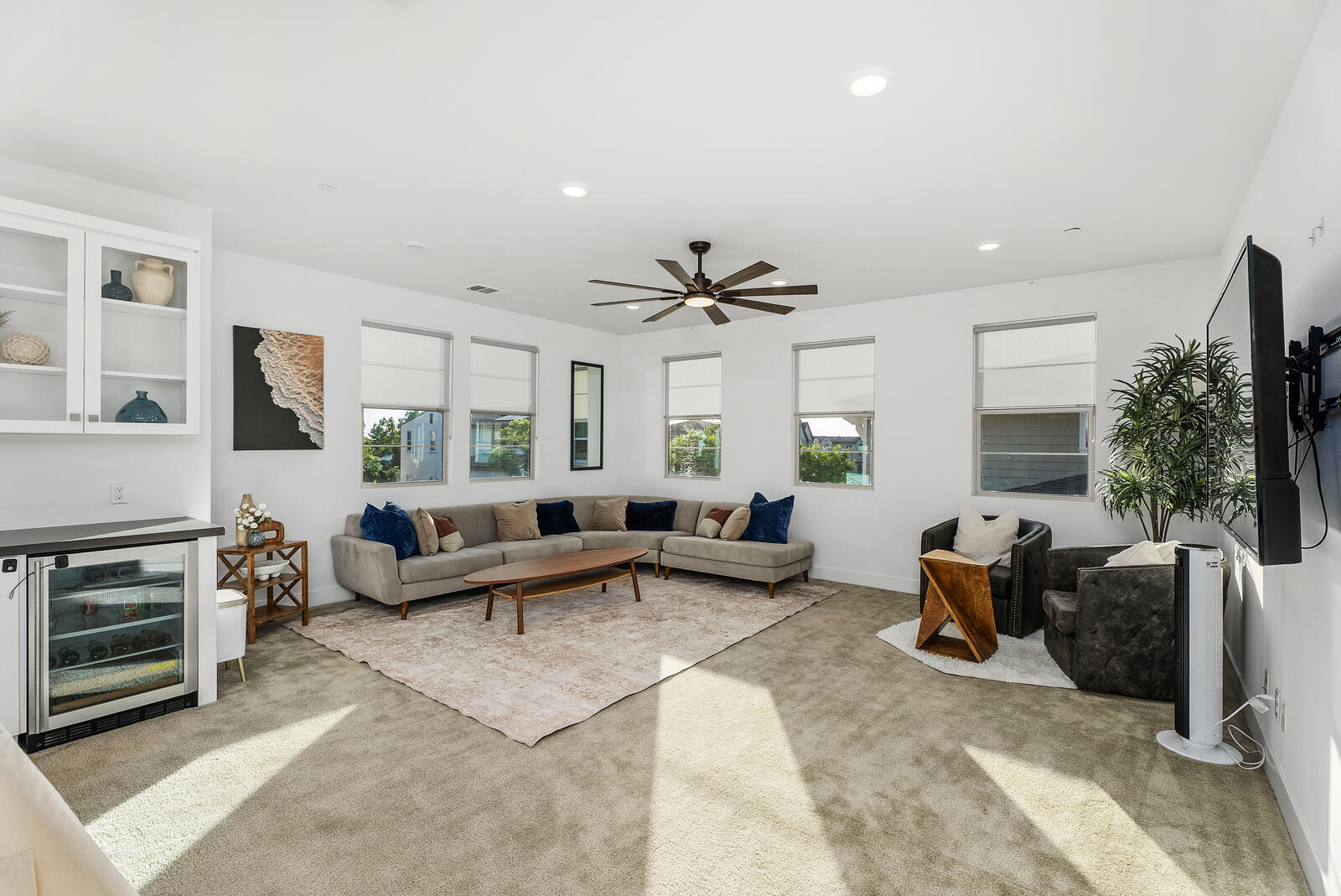 Upstairs loft